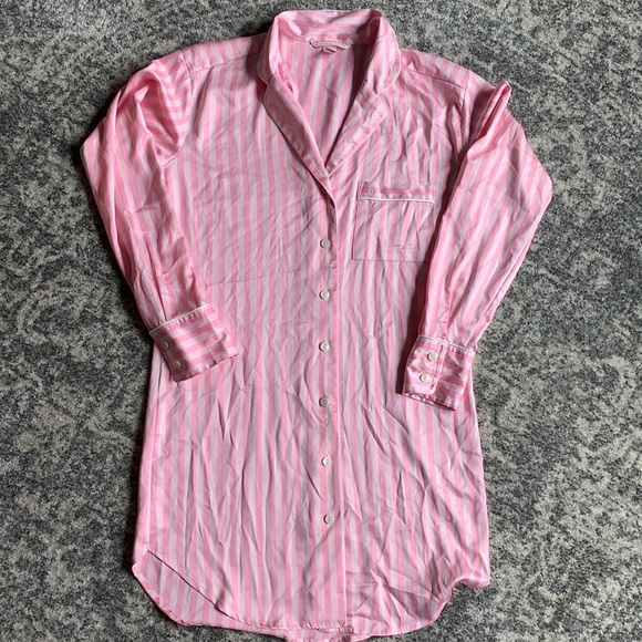 Victoria's Secret | Intimates & Sleepwear | Victorias Secret Pink Satin ...